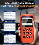 OBD2 Scanner,V880 Car Scanner Diagnostic Tool: Car Check Engine Code Reader with Reset,Live Data & Freeze Frame,Mode 6, Mode 8, OBDII Scan Tool for All OBD II Protocol Vehicles Since 1996