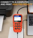 OBD2 Scanner,V880 Car Scanner Diagnostic Tool: Car Check Engine Code Reader with Reset,Live Data & Freeze Frame,Mode 6, Mode 8, OBDII Scan Tool for All OBD II Protocol Vehicles Since 1996