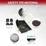 LASFIT All-Weather Floor Mats for 2023-2025 Honda CR-V