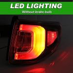 Lochnchn Tail Lights Compatible with GMC Acadia 2013-2016 Acadia Limited 2017 Rear LED Taillights Assembly Right Passenger Side Tail Lamp Replace 84051376-PFM.Not Include Bulb