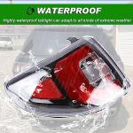 Lochnchn Tail Lights Compatible with GMC Acadia 2013-2016 Acadia Limited 2017 Rear LED Taillights Assembly Right Passenger Side Tail Lamp Replace 84051376-PFM.Not Include Bulb