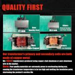 ATOLS Upgraded Plastic Welder, 1000PCS Staples, Pure Copper Transformer, Rapid Heating, Plastic Welding Kit, Hot Stapler Kit, Plastic Welder Gun Kit, Car Bumper Repair Kit, Plastic Repair Kit