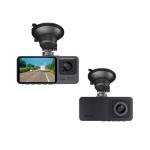 2K Dash Camera Front and Inside Dash Cam for Car Security 1080P Video Recorder with Audio Plug and Play, WDR, Night Vision, G-Sensor Auto Lock, 2 Inch Screen Vehicle Security