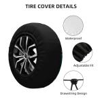 Spare tire Cover - Spare tire Covers for Trailers Camper RV Wheel Protectors Weatherproof Wheel Covers Waterproof Universal Fit Trailer Rv SUV Truck Travel