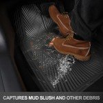 All-Weather Rubber Car Mats - Heavy Duty Set