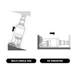 BIG RED T90603C Torin Welded Car Bottle Jack with Vertical and Horizontal Usage: Capacity 6 Ton (12,000 LBs), Red