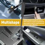 BFXM 5PCS Auto Trim Removal Tool kit, Car Clip Pry Tools Kit No Scratch Plastic, Car Door Panel Rivet Pliers Tool Kit, Automotive Interior Fastener Puller Remover Body Repair Set for Car