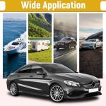 BFXM 5PCS Auto Trim Removal Tool kit, Car Clip Pry Tools Kit No Scratch Plastic, Car Door Panel Rivet Pliers Tool Kit, Automotive Interior Fastener Puller Remover Body Repair Set for Car