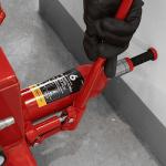 BIG RED T90603C Torin Welded Car Bottle Jack with Vertical and Horizontal Usage: Capacity 6 Ton (12,000 LBs), Red