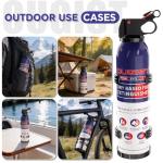 ABC Fire Extinguisher for Home & Vehicle - Portable Dry Chemical Fire Extinguisher | Grease & Electrical Fire Extinguisher for Kitchen, Car, Easy for All Ages to Use (2-Pack, 1.32lb Each)