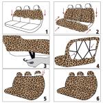 Leopard Print 21-Piece Car Seat Cover Set