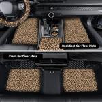Leopard Print 21-Piece Car Seat Cover Set