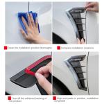 Yidcidu 2PCS Car Fender Side Vents - Carbon