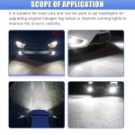 9006 LED Fog Light Bulbs - Super Bright 1500 Lumen