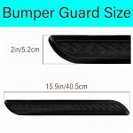 Car Bumper Guard Strip Anti-Scratch Protector - 4 Pack