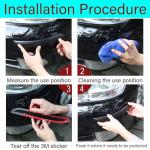 Car Bumper Guard Strip Anti-Scratch Protector - 4 Pack