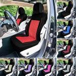 Purple Diamond Stitched Universal Car Seat Covers Set