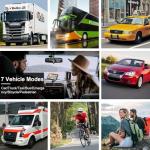 7" GPS Navigator for Cars and Trucks