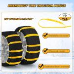 Tallew Snow Tire Chains for Winter Driving