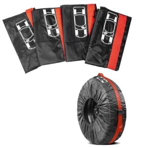 YoRise 4-Piece Tire Covers for 19-23 Inch Wheels