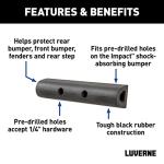Luverne 10-Inch Rubber Bumper Guard Protector Strips