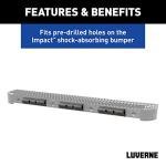 Luverne 10-Inch Rubber Bumper Guard Protector Strips