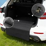 VkkArter 38"x25" Rear Bumper Guard and Trunk Mat