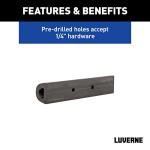 Luverne 10-Inch Rubber Bumper Guard Protector Strips