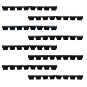 8PCS Universal Front Bumper Scratch Guard Kit