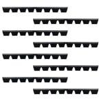 8PCS Universal Front Bumper Scratch Guard Kit
