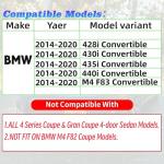 BMW 4 Series Rear Tailgate Spoiler Wing 2014-2020