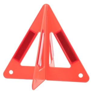 Amosfun Portable Reflective Road Safety Triangle Sign