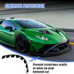 8PCS Universal Front Bumper Scratch Guard Kit