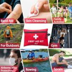 152 Piece TSA Approved First Aid Kit for Travel