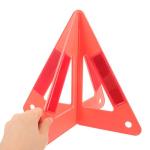 Amosfun Portable Reflective Road Safety Triangle Sign