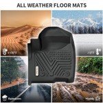 Custom Fit All-Weather Floor Mats for Honda Accord