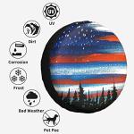 Waterproof Spare Tire Cover for Trailers and SUVs
