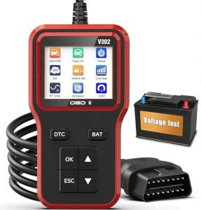 OBD2 Scanner with Battery Tester for All Vehicles