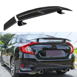 47" Adjustable Car Rear Spoiler - Gloss Black