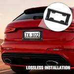 Zpana Rattle Proof License Plate Bumper Guard