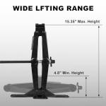 Torin Wide Base Portable Scissor Jack 1.5 Ton