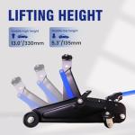 ANTPOWER 2 Ton Quick Lift Floor Jack with Wheels