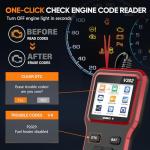 OBD2 Scanner with Battery Tester for All Vehicles