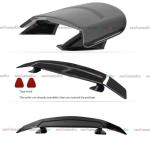 47" Adjustable Car Rear Spoiler - Gloss Black