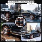 Universal Anti-Skid Tire Chains for Winter Traction