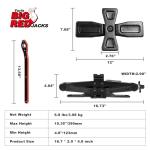 Torin Wide Base Portable Scissor Jack 1.5 Ton