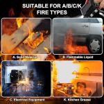 Compact Fire Extinguisher for Car and Home