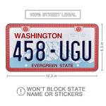 Bling License Plate Frame with Rhinestone Crystals