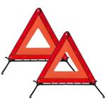 2-Pack Reflective Warning Triangles for Emergencies