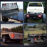 Nilight Red LED Trailer Tail Lights 4PCS